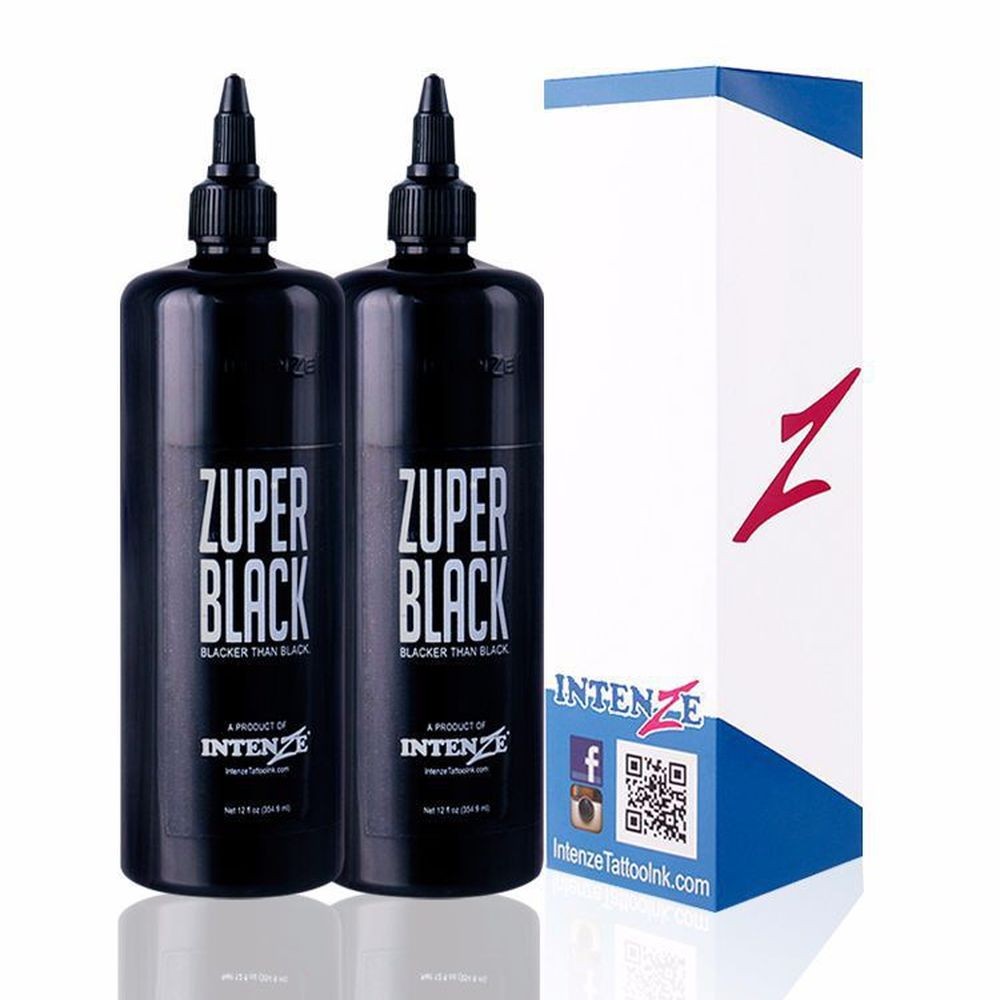 KEWER Tattoo Ink 35ml 360ml Security and Permanent Black Pigments Ink Suitable for Beauty Professional Tattoo Body Painting Art