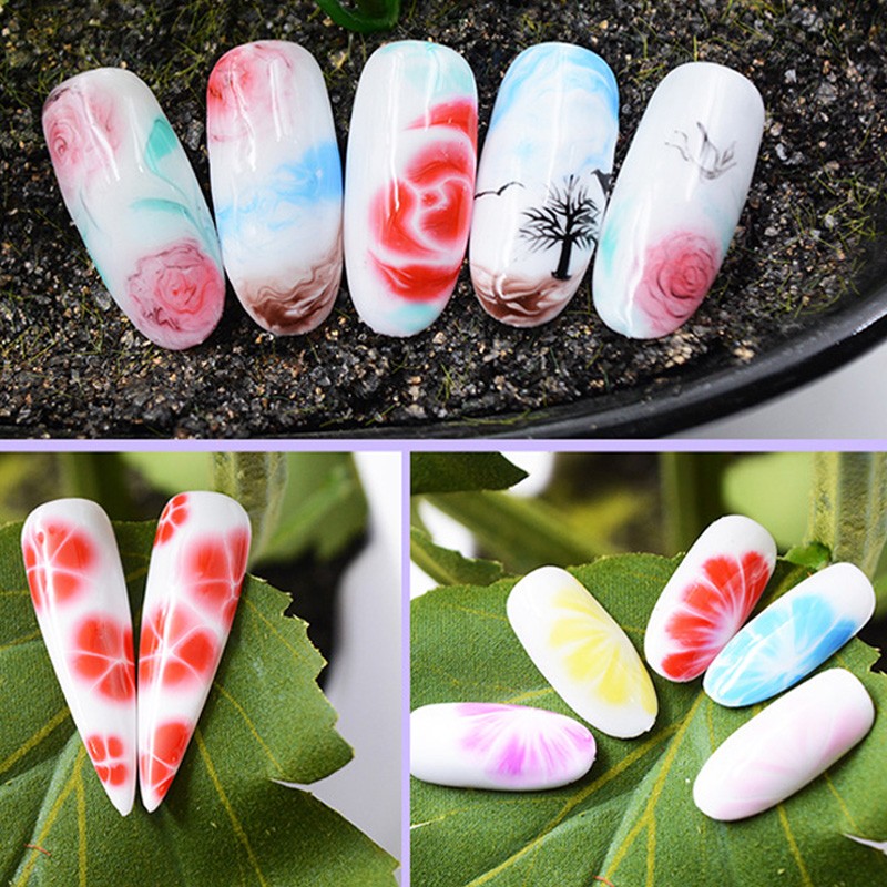 MSHARE Blooming Gel Nail Polish Marble Nail Blossom 30ml/10ml