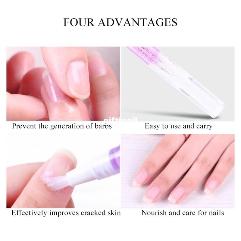 1pc 5ml Cuticle Activate Nutrition Oil Nail Art Tools Nail Care Treatment Manicure Softening Pen Tool Nail Cuticle Oil Pen TSLM2