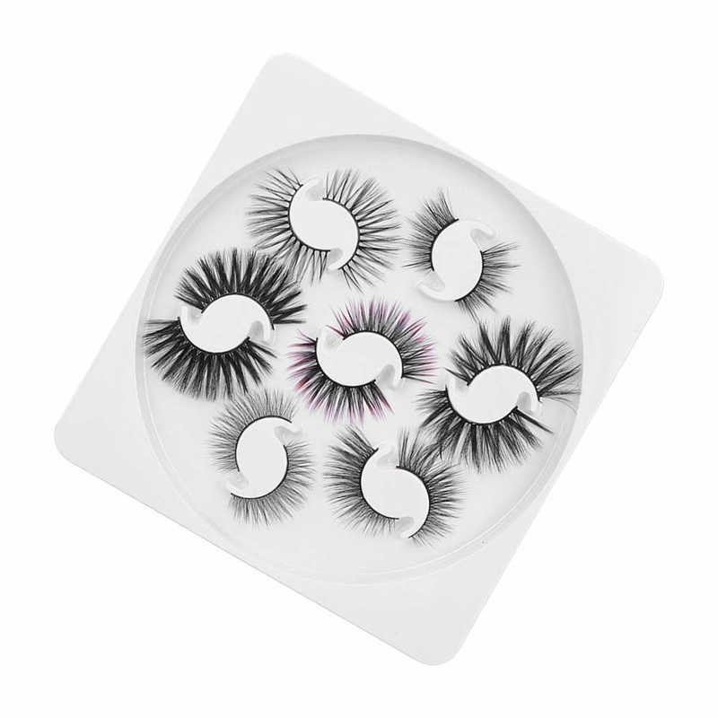 Mixed False Eyelashes Natural Curly False Eyelashes for Stage Makeup