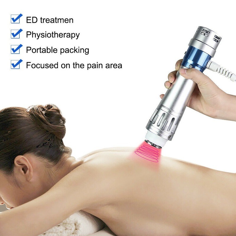 ESWT Shockwave Therapy Device With 7 Heads ED Therapy Pain Relief Capillary Ballistic Shockwave Pain Physiotherapy Tools