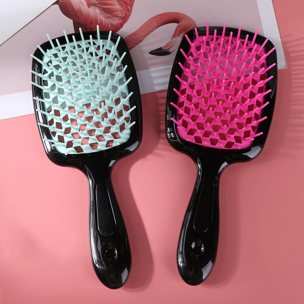 Hair Comb Detangling Reduce Hair Loss Comb Net Scalp Wet Dry Detangling Hair Salon Massage Scalp Brush Comb