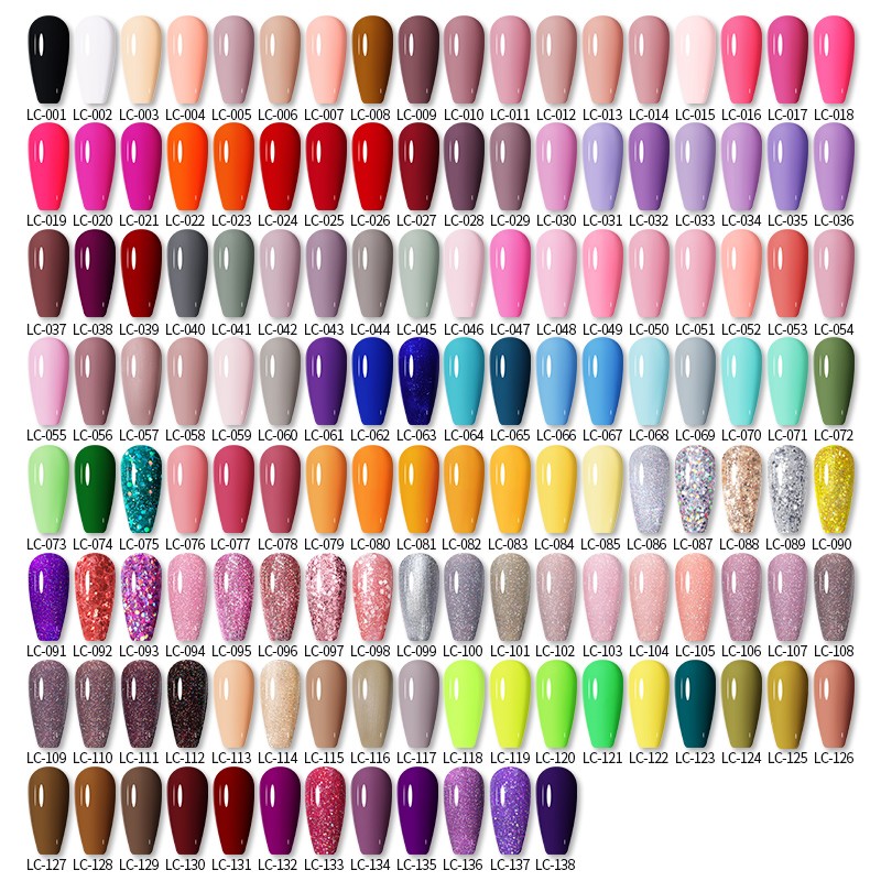 LILYCUTE Nail Gel Polish Set All For Manicure UV LED Dryer Lamp Kit With 18/12pcs Semi-Permanent Soak Off Nail Art Tool Set