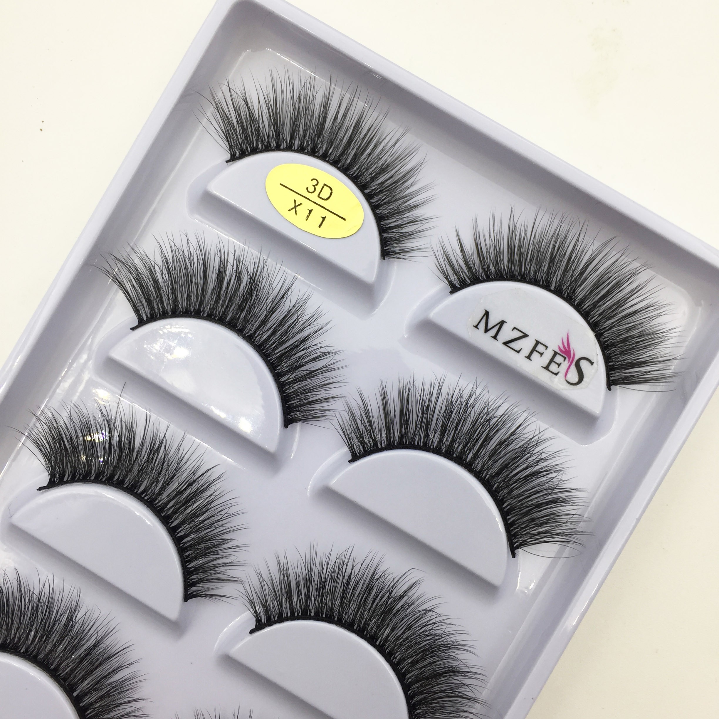 10/50 Boxes 37 Style 5 Pairs Natural 3D False Eyelashes Makeup Fake Eye Lashes Faux Cils Make Up Beauty Maquillaje Wholesale