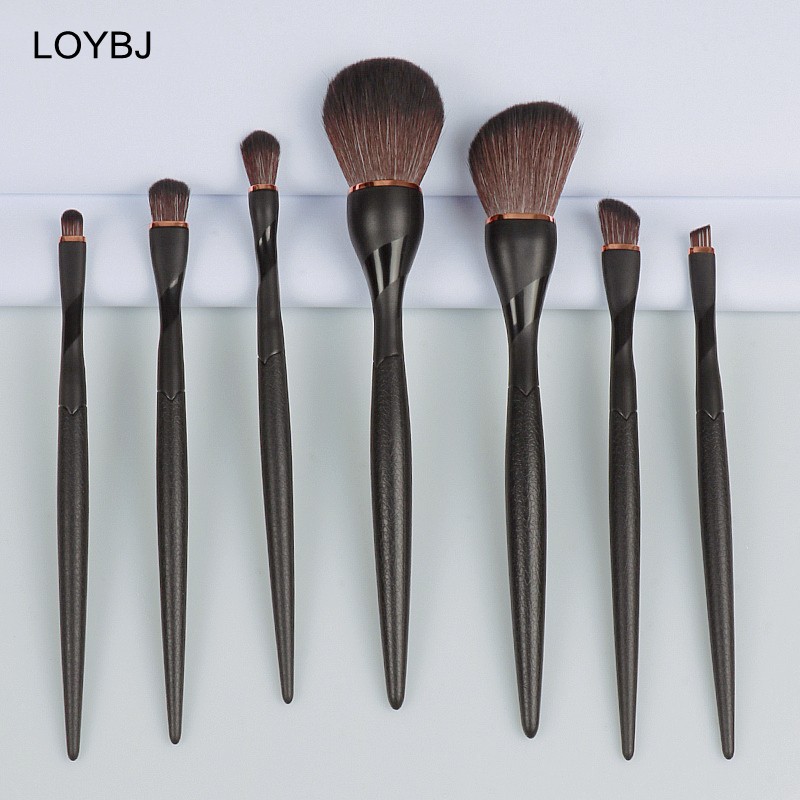 WYG BEAUTY Cosmetic Brushes Set Powder Foundation Blush Brushes Contour Eyebrows Eyeshadow Concealer Cosmetic Blending Brush Makeup