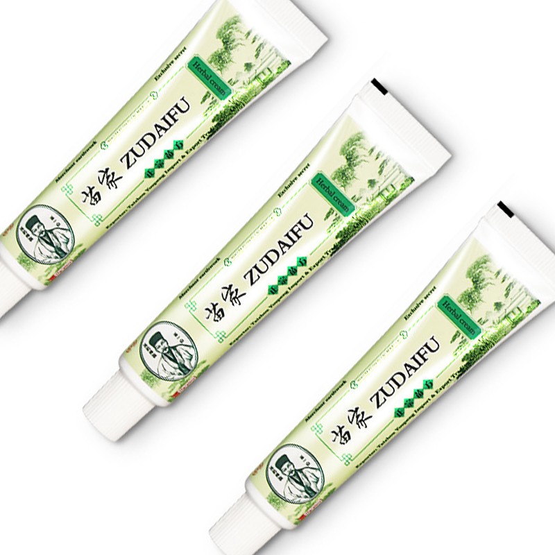 YIGANERJING Zudaifu Psoriasis Cream Skin Care Psoriasis Cream Skin Cream Dermatitis Eczematoid Ointment Treatment 15g