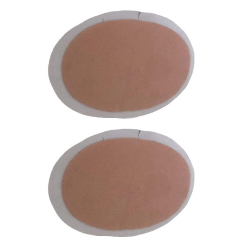 D2TA 1 Pairs Anti-Wear Super Practical Unisex Disposable Invisible Spandex Body Anti-Friction Pads For Inner Thigh Outdoor