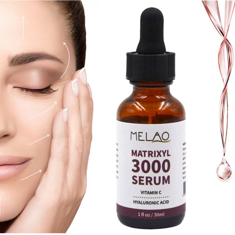 Matrixyl 3000 Vitamin C Serum Hyaluronic Acid Reduces Sun Spots Wrinkles Face Serum 30ml