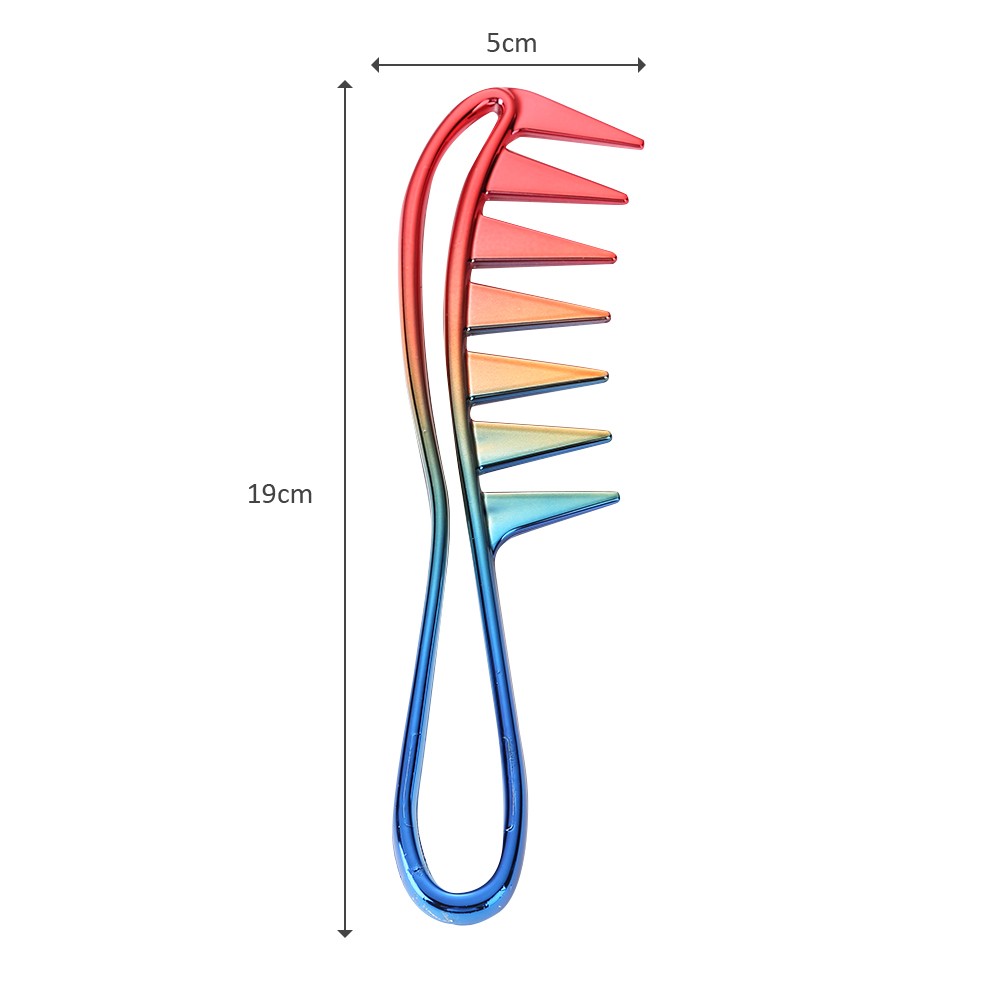 مكافحة ساكنة الشعر واسعة الأسنان القرش مشط Detangler صالون تدليك مشط اكسسوارات الشعر مشط Detangling تقليل فقدان الشعر مشط صافي