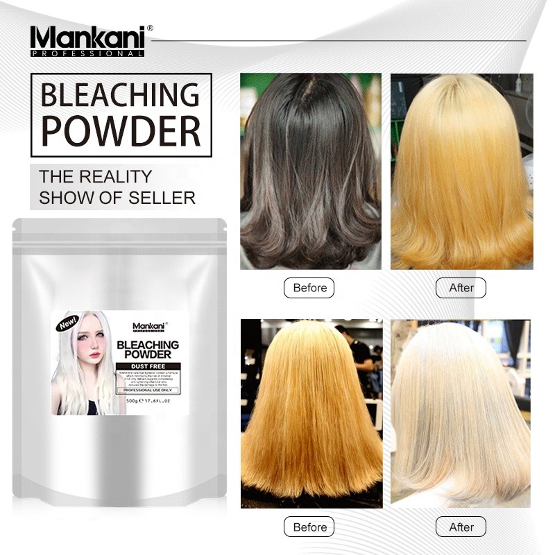 High Quality Professional 500g Hair Bleaching Powder Fading Hair Color Cream Dye Bleaching Agent Purifier Salon Product