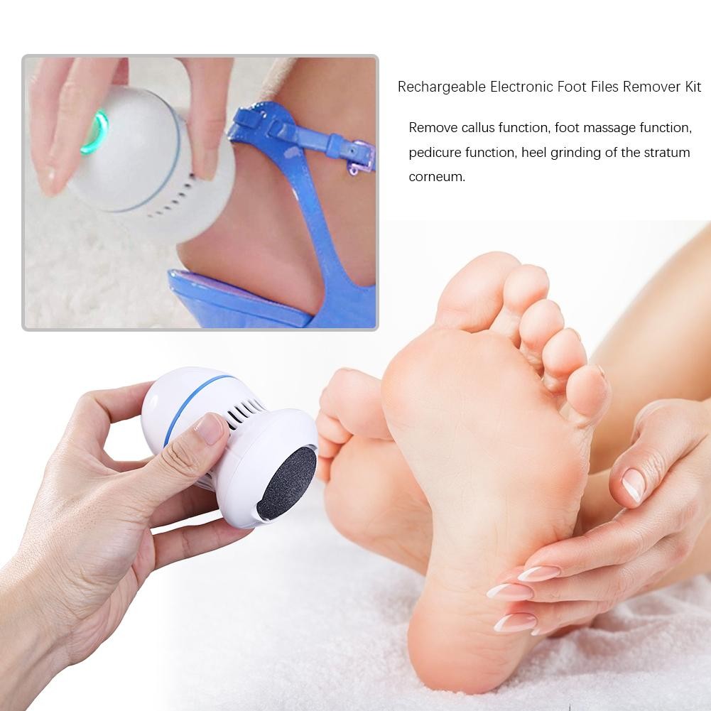 Electric Foot Grinder Vacuum Adsorbed Dead Skin Callus Remover Hard Cracked Files Skin Files Multifunctional Clean Tools Feet Care