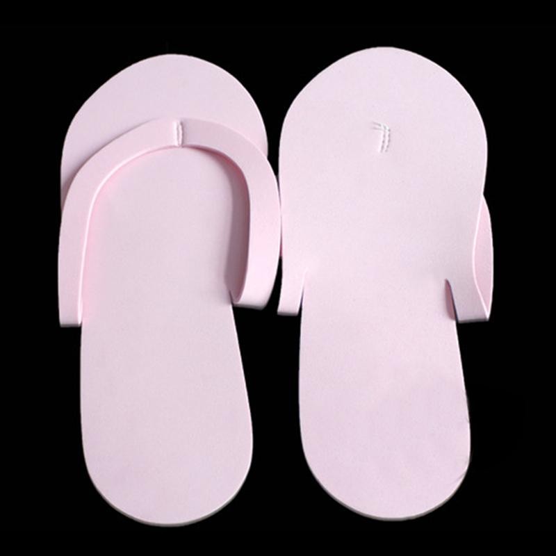 36 Pairs Beach Disposable Slippers Pedicure Slides For Salon Spa Pedicure Slippers Isposable For Beauty Salon (Random Color)