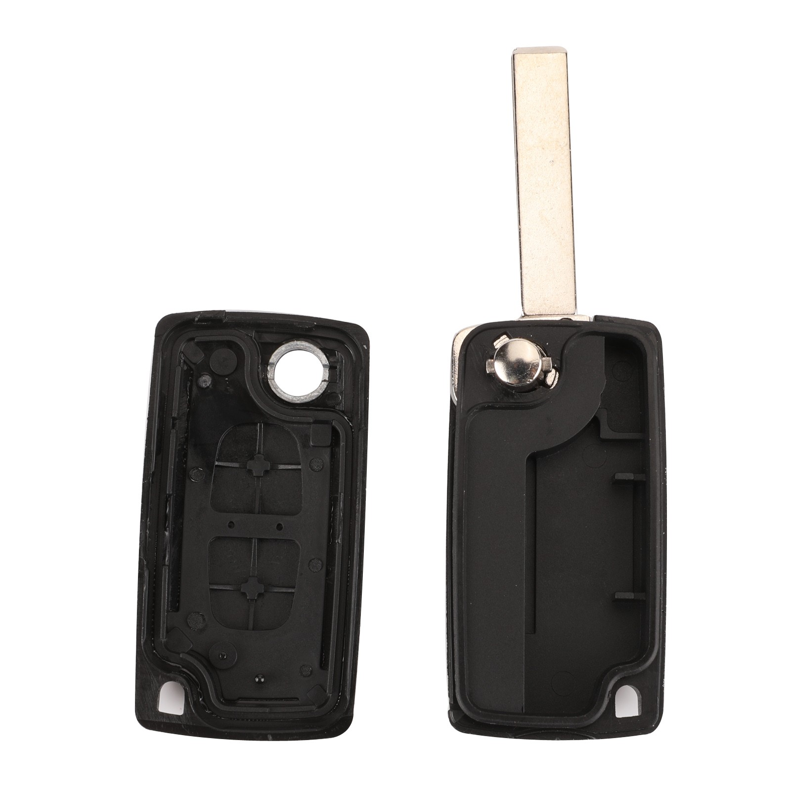 jingyuqin Flip Remote Car Key Shell For Peugeot 206 307 407 107 408 607 807 Citroen C2 C3 C4 C5 C6 C8 Xsara Picasso CE0523 / 0536