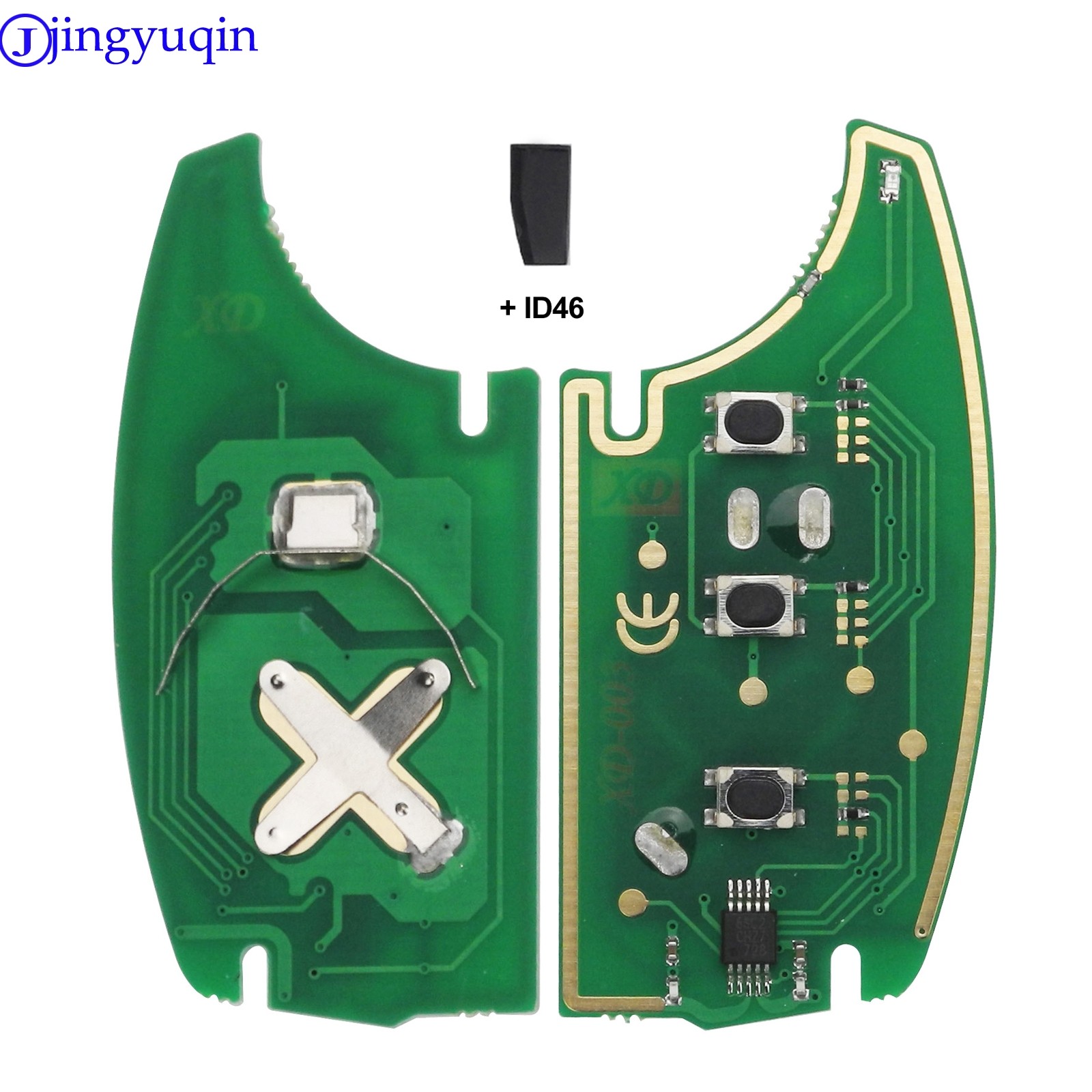 jingyuqin 3B 433Mhz With ID46 Car Key Control Board For Hyundai Solaris Accent Tucson L10 L20 L30 Kia Rio Ceed