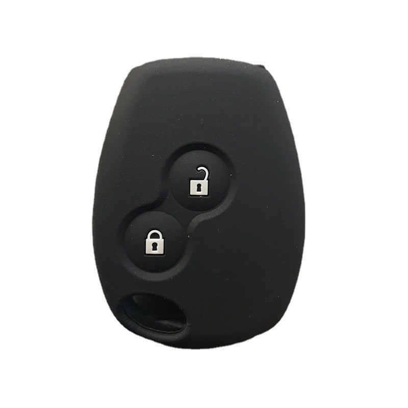 Silicone Car Key Cover Case For Renault 2 Buttons Kangoo Dacia Scenic Megane Sandero Captur Twingo Modus Remote Key Cover