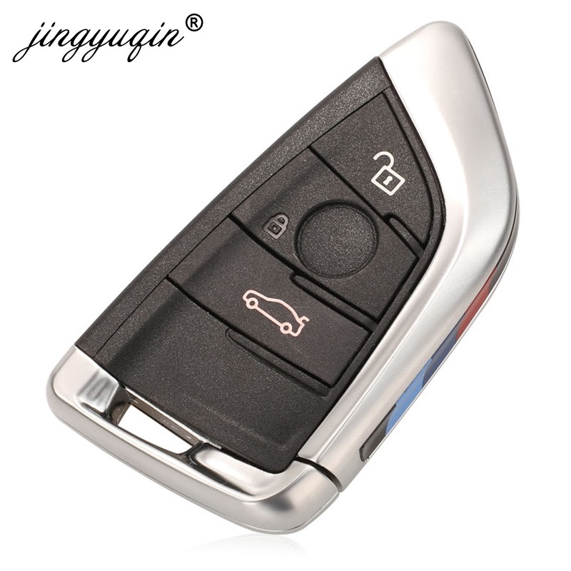 jingyuqin Smart 3/4 Button 315mhz 433mhz 868MHZ Remote Key Keyless Entry Fob For BMW F CAS4 5 7 Series X5 X6 2014 2015 2016 pcf7953