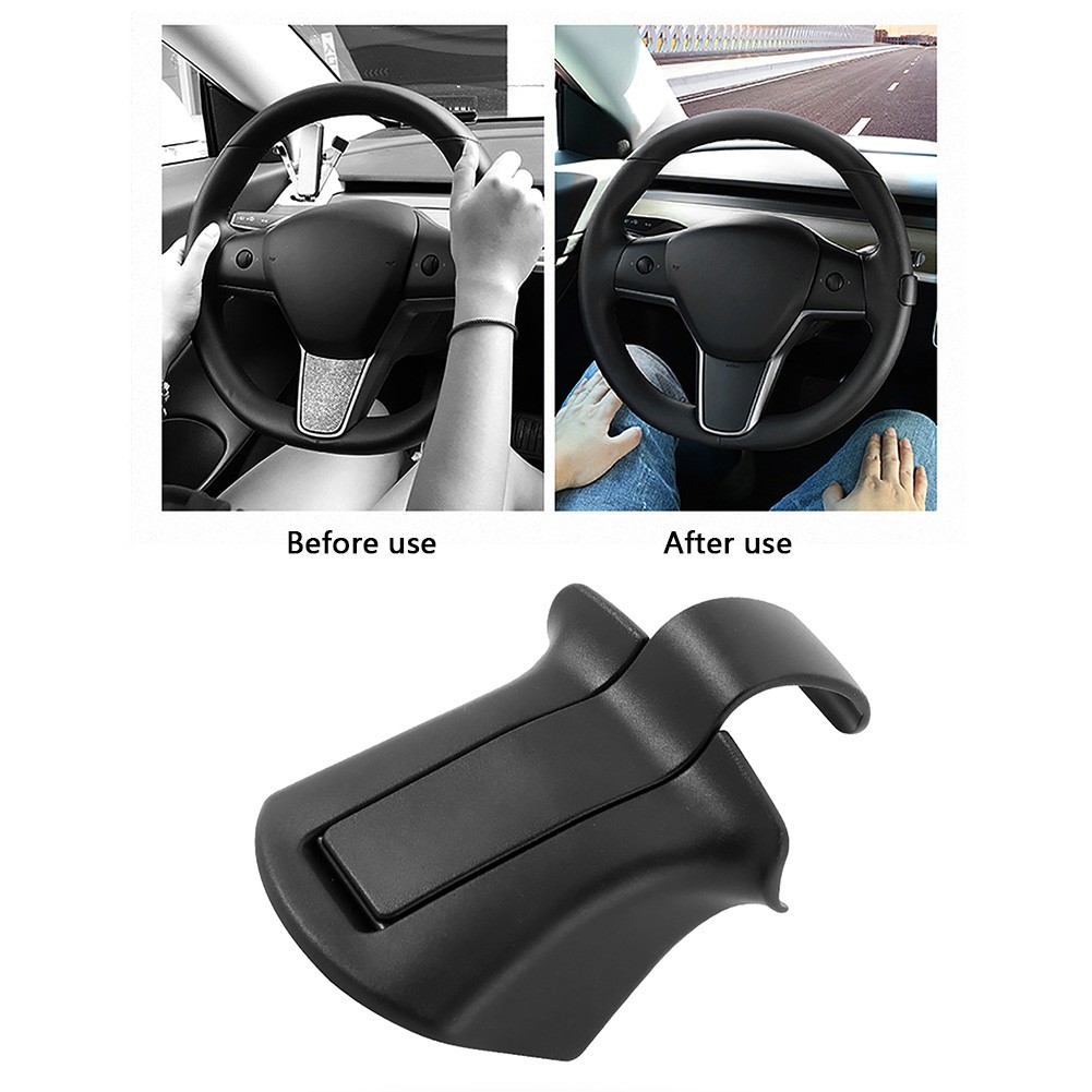 Automatic Steering FSD Steering Assist Steering Wheel Booster w/ Cover for Tesla Model 3 Y 16-21 Balancing Car Accessories