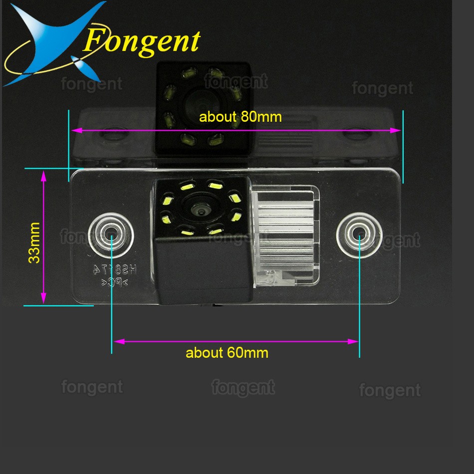 Car Reversing Camera For Volkswagen Tiguan Santana Touareg polo passat golf scirocco jetta bora mk4 2010 2009 2008 2007 2006 2005