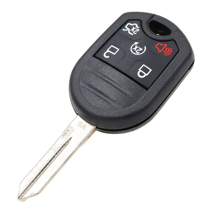 5 Button Remote Key Fob for Ford Expedition Explorer Taurus Flex 315/433MHz with 4D63 80bit FCC Chip: CWTWB1U793