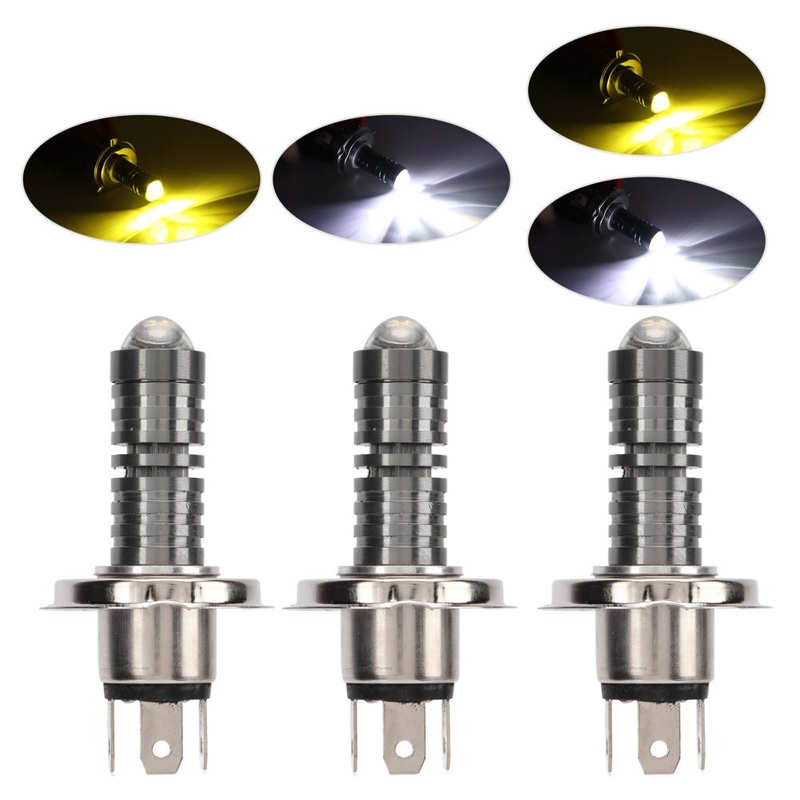 H4 Headlight Bulb High Brightness Shock Proof Heat Sink Socket Suitable For All Kinds And Toys LED Headlight Bulb Rustproof For Adjustment