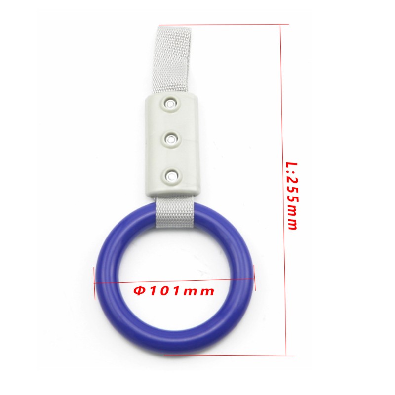 car bumper warning ring, rear bumper warning ring, car safety hand towing ring