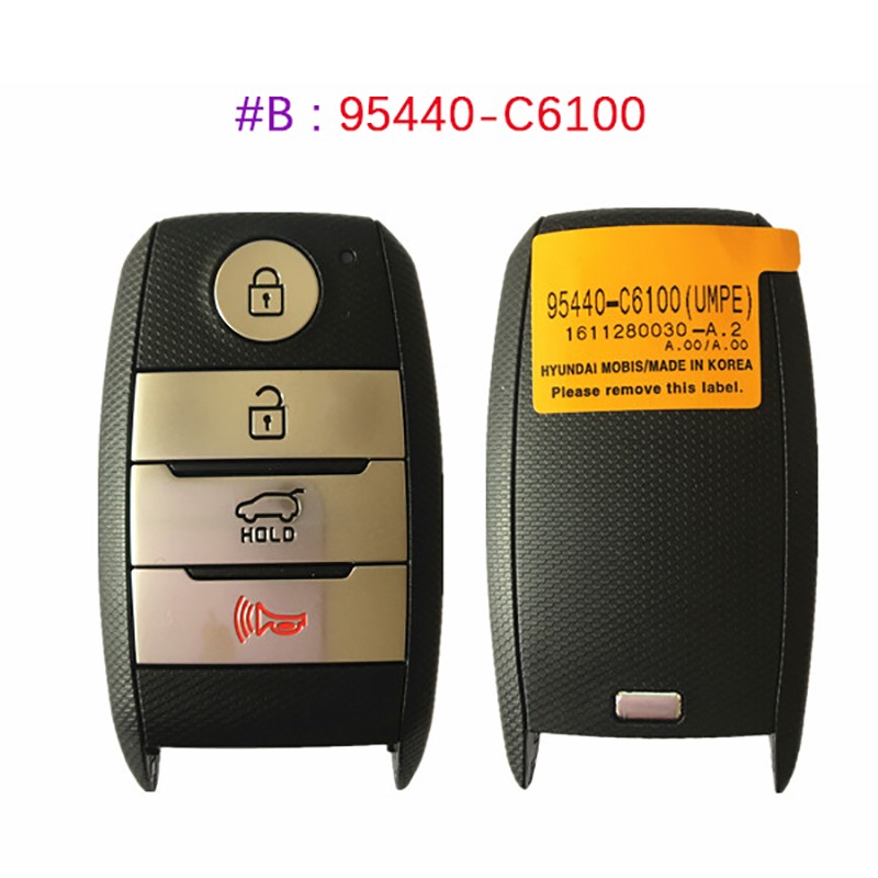 10 PiecesFor Kia Sorento 2015-2019 Smart Key 95440-C5000 95440-C6100 95440-C6000 95440-S4000 95440-C5600 95440-C5100 Aftermarket