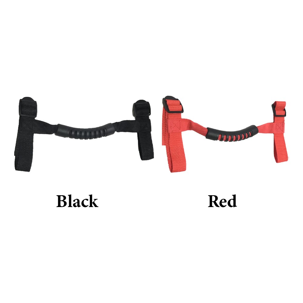 4pcs Non-slip Soft Steering Roll Bar Knob Adjustable Strap Easy to Install Car Interior Heavy Duty Practical for Jeep BJ40