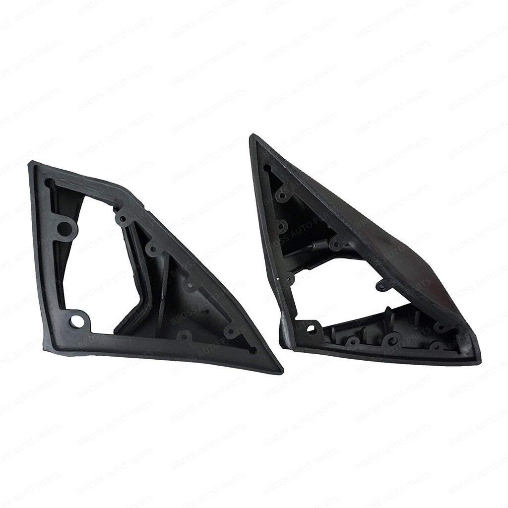 Mercedes-Benz W124 W201 Exterior Mirror Rubber Gasket Seal Assembly (L + R) Left Side Drive (Left Hand Drive) Steering Wheel