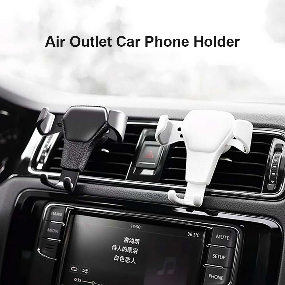 Auto Car Air Vent Phone Holder Clip Mount Smartphone Gravity for GPS Support Holder Mobile Phone Vehicle Rack Bracket