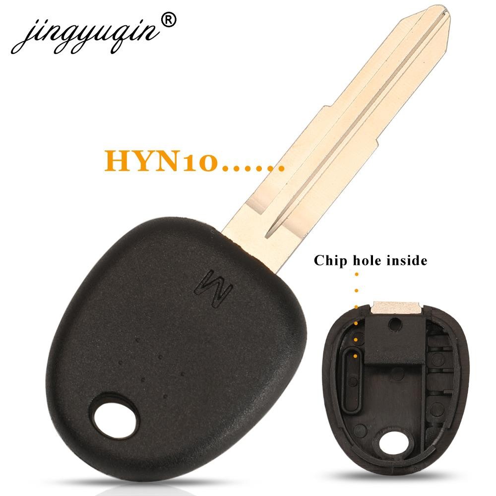 jingyuqin Blank Car Key Transponder Shell For Hyundai Accent Sonata NF Elantra Accent Coupe Getz H-1 Lavita Tiburontuxon Verna