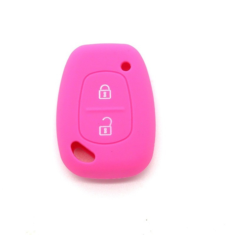 2 Buttons For Renault Traffic Kangoo For Vauxhall Opel Vivaro Silicone Car Key Cover Fob Holder Skin Car Accessories Shell