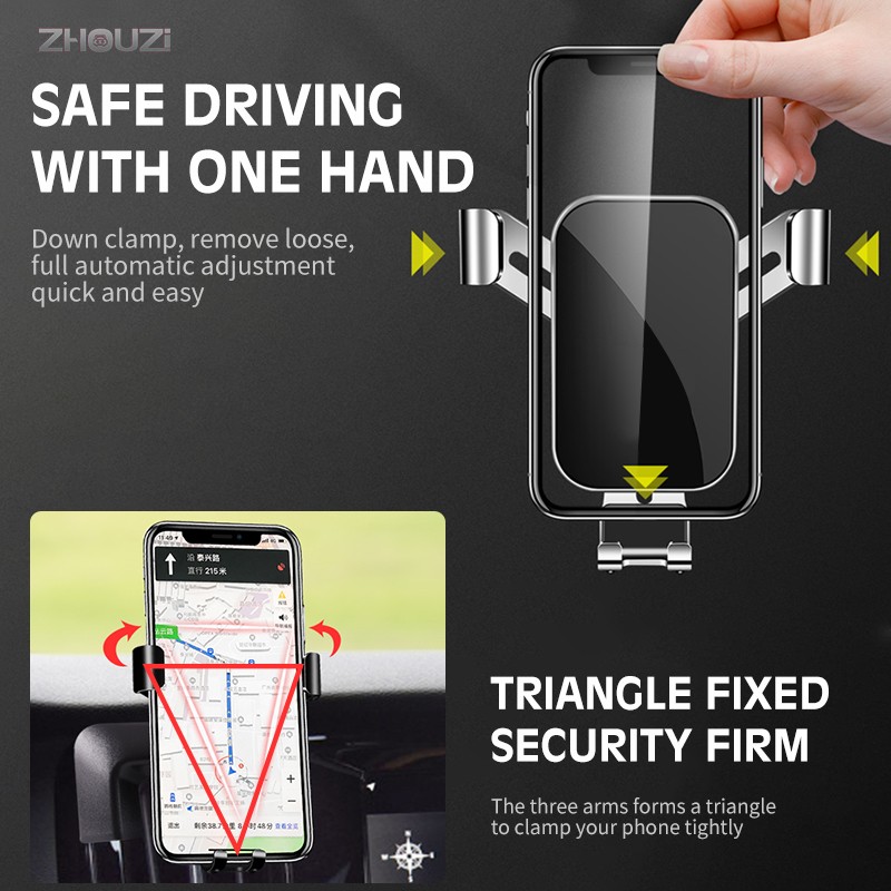 Car Mobile Phone Holder for Geely Cool Ray 2019 2020 Special Air Vent Mounts GPS Stand Gravity Navigation Bracket Car Accessories