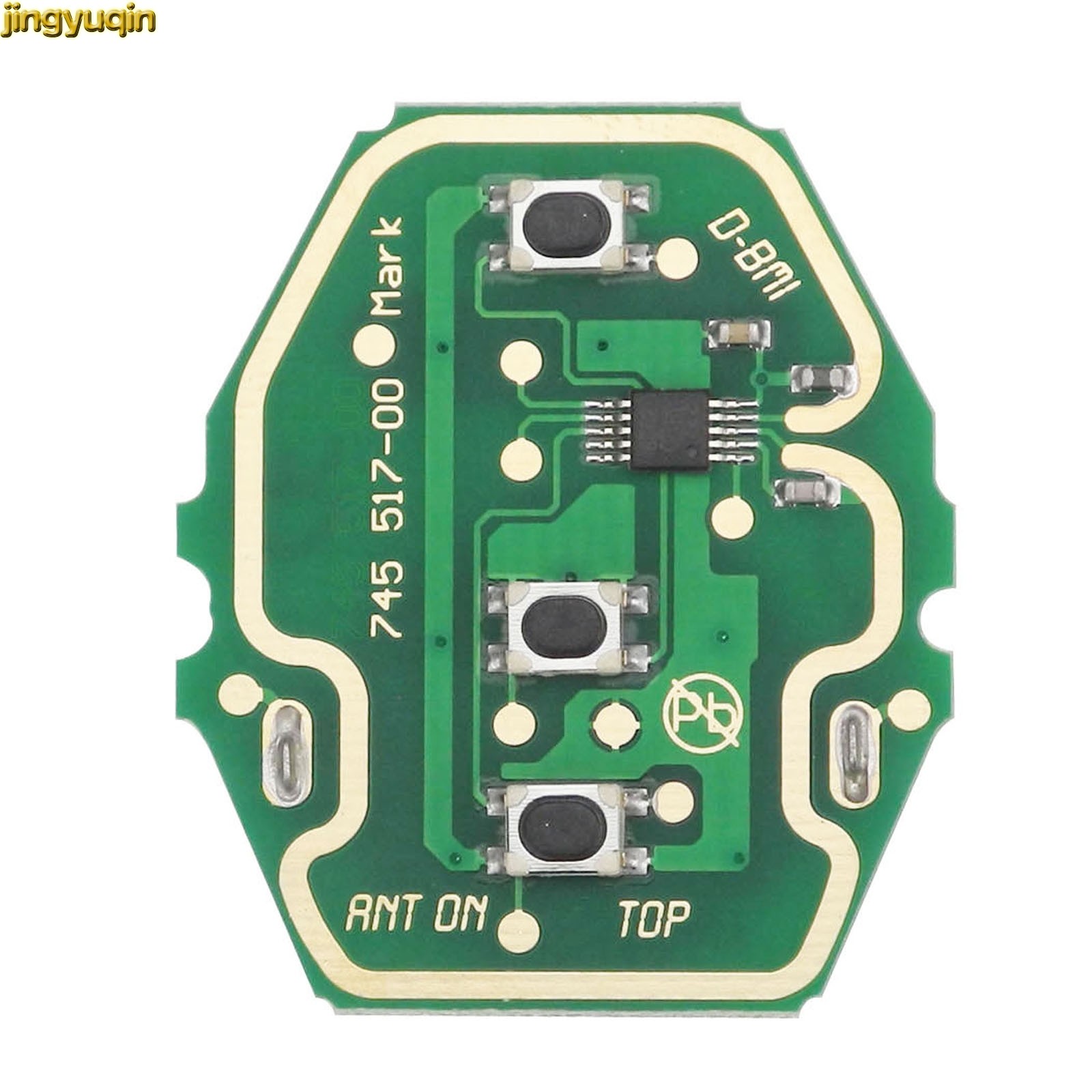 jingyuqin Remote Car Circuit Board Switch ASK 315/433MHz ID46 PCF7953 For BMW E38 E39 E46 EWS System 3 Buttons