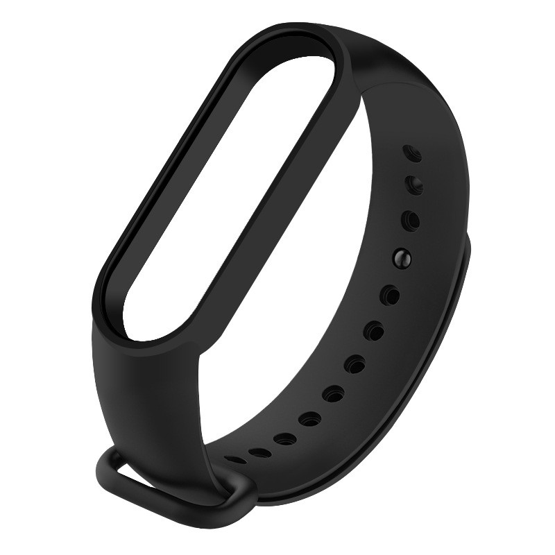 Suitable for Mi Band 3/4/5/6 Electronic Watch Strap Mi Band Replacement Silicone Wristband Adjustable Length Sport Strap