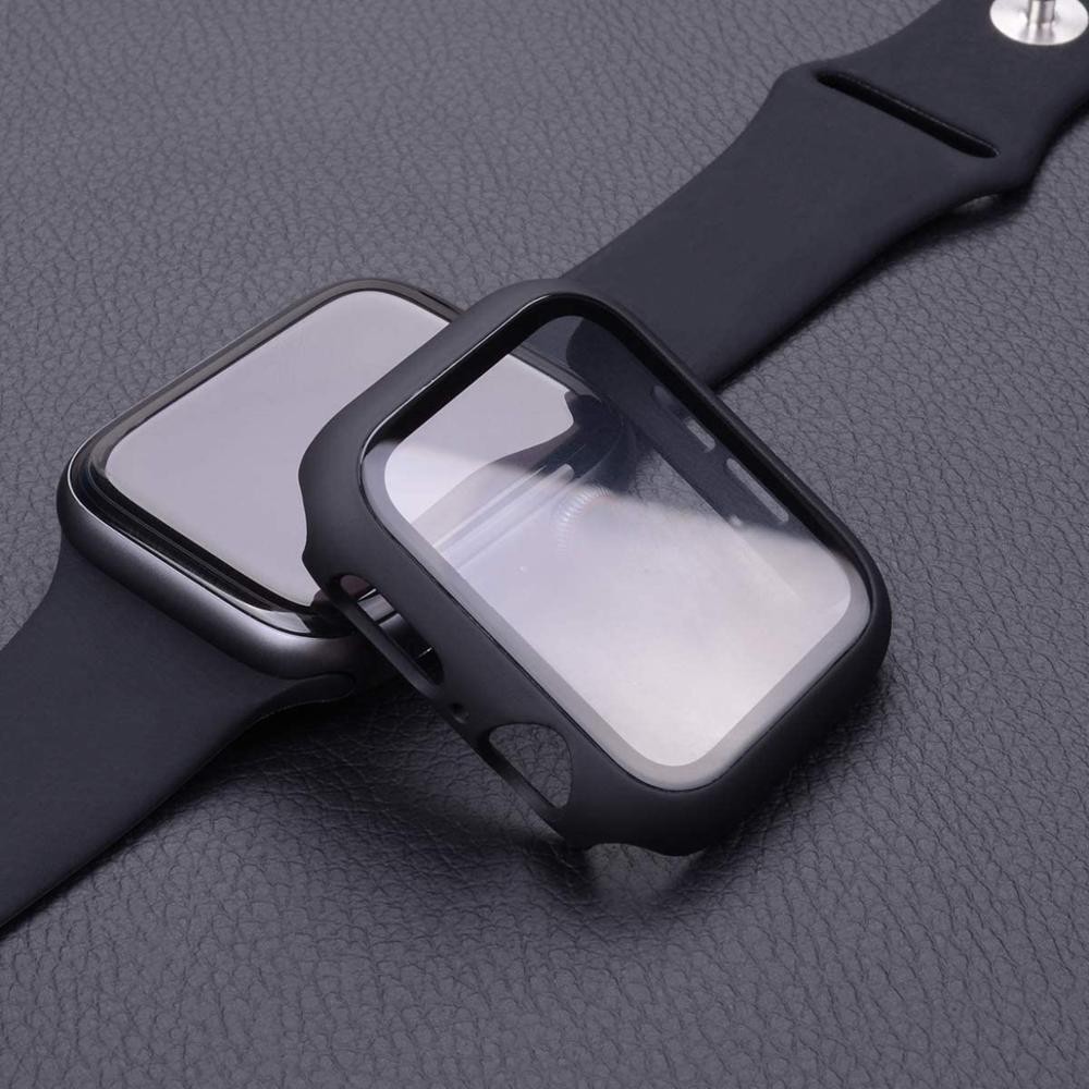 Tempered Glass Screen Protector For Apple Watch Series 7 6 5 4 3 2 SE 44mm 40mm 42mm 38mm iwatch 38 40 42 44mm Protection Film