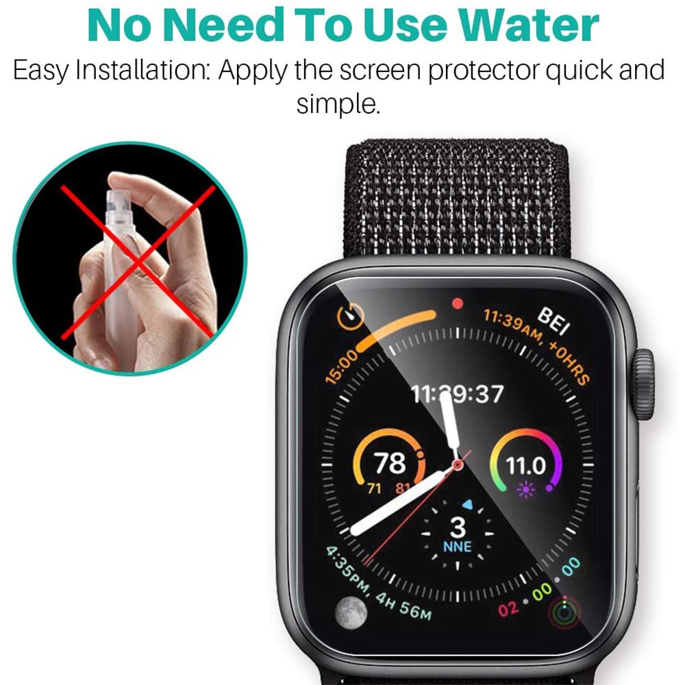 Clear Screen Protector For Apple Watch Series 7 6 5 4 3 2 44mm 40mm 42mm 38mm 38 40 42 44mm iwatch protective film protection