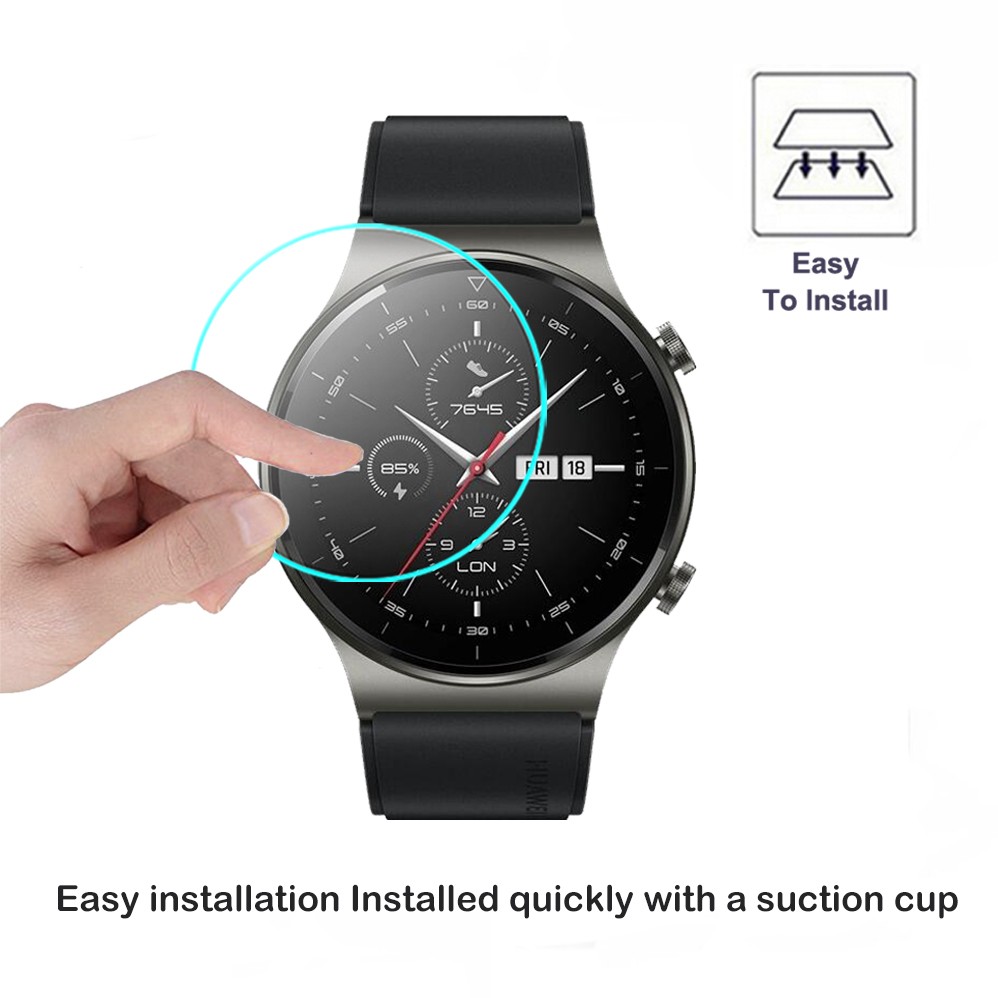 For Huawei Watch GT 2 Pro Tempered Glass Film, Screen Protector Film, Waterproof, Anti-scratch, 2.5D, For GT2 Pro