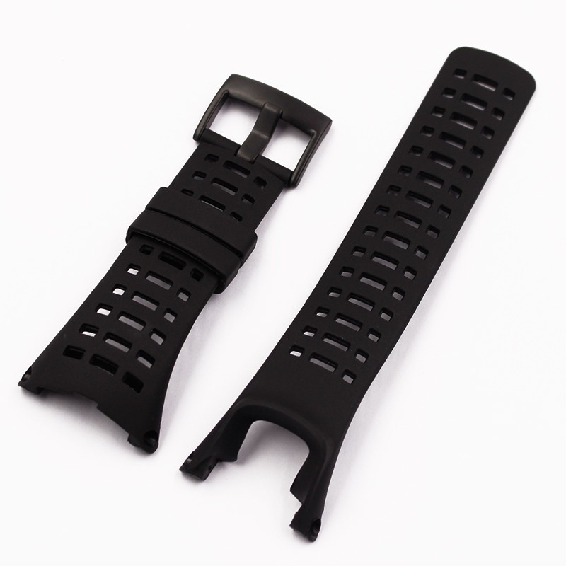 Watch Accessories Silicone Rubber Strap For Suunto Ambit 3 Peak - Ambit 2, Men's Rubber Watch Band