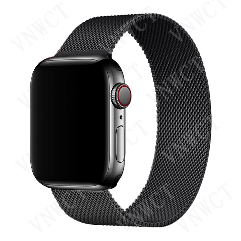 Magnetic Loop Strap for Apple Watch Band 44mm 40mm 45mm 41mm 42mm 38mm Stainless Steel Korea Bracelet iWatch serie 3 4 5 6 se 7