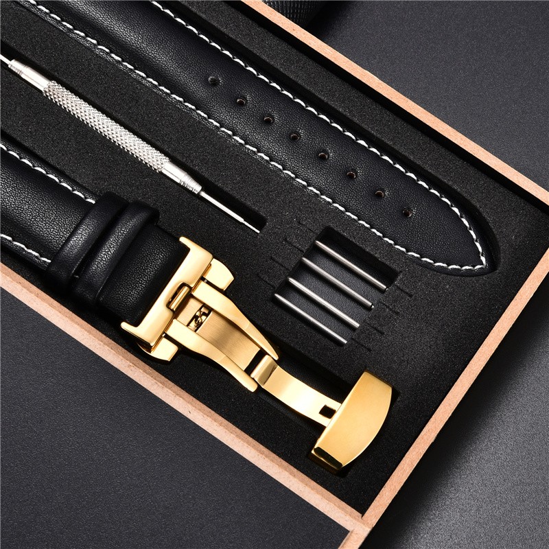 Soft Leather Watch Straps for Samsung Galaxy Gear S3 Business Strap Bracelets Men Women Watches 18mm 20mm 22mm 24mm