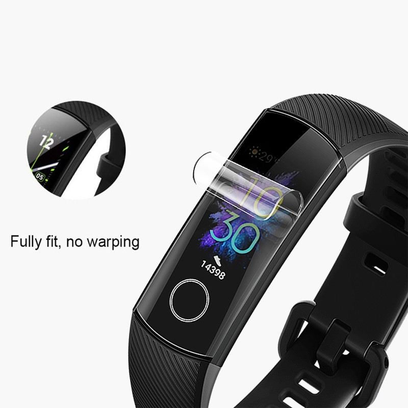 Soft Screen Protectors For Honor Band 5/ Band 5i Band 4 Running Hydrogel Film Anti Scratch Film For Huawei Band 3 4 Pro/3e 4e