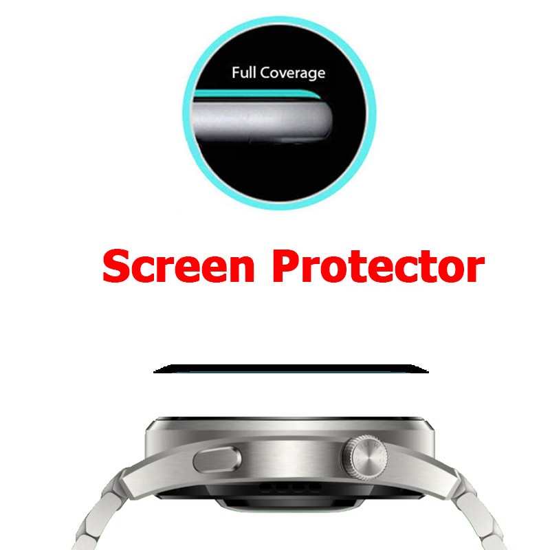 Soft Film For Huawei Watch 3 3 Pro Tempered Glass Clear Protective Film Guard For Huawei Watch 3 Pro Smartwatch Protector Cover