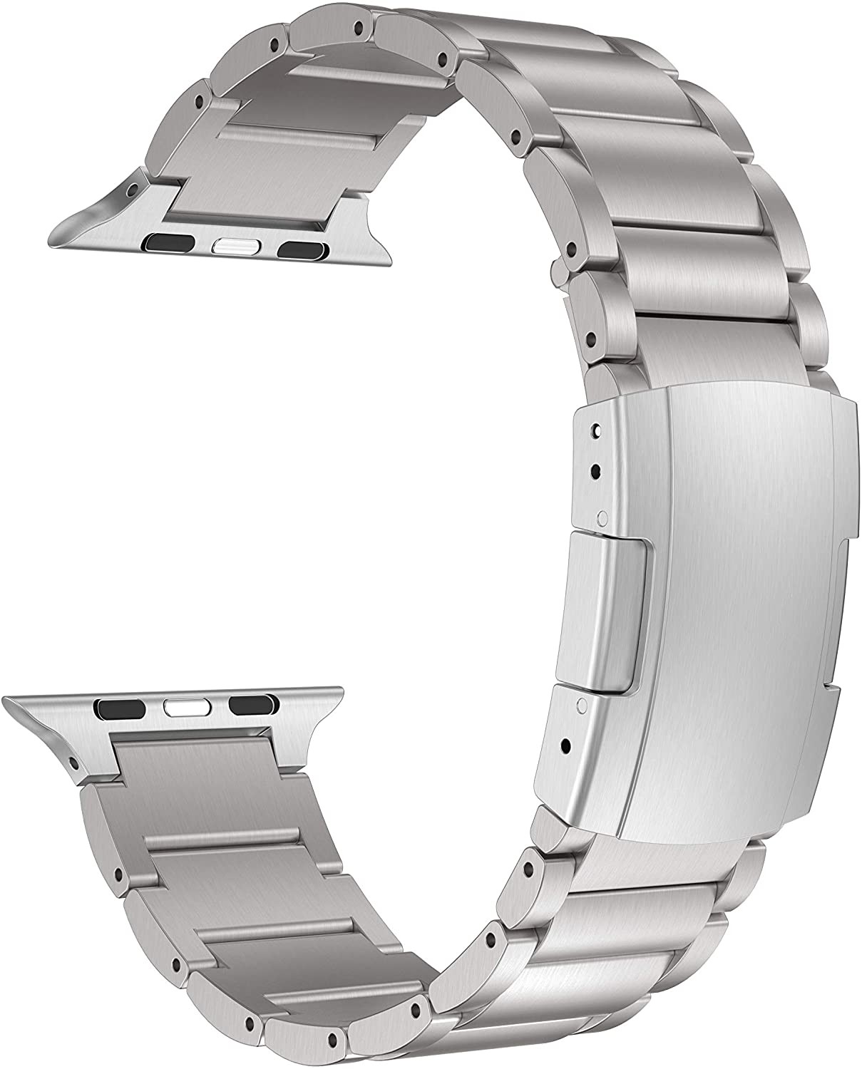 Titanium Strap for Apple Watch 7 41mm 45mm 6 5 4 SE 44mm 40mm Stainless Steel Replacement Strap for iwatch 3 2 1 42mm 38mm Band