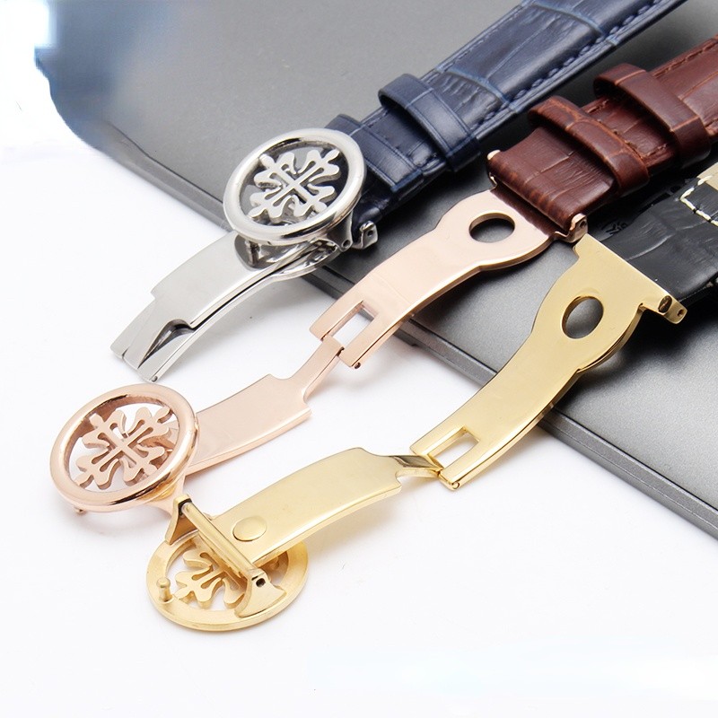 Leather Watch Strap For Patek Philippe Bomb 5167Ax Watch Crocodile Pattern Strap Butterfly Buckle Men And Women 19/20mm 22mm