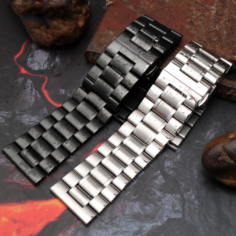 New arrivals high quality 316 stainless steel strap for DZ wacth strap fit big dial watch men watchband 24mm 26mm 28mm 30mm