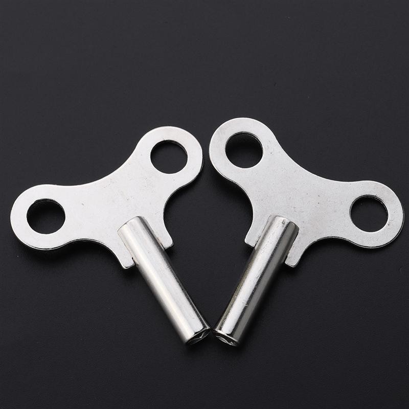 2pcs High Quality Steel Clock Metal Clock Wrench Strong Key Clock Winding Tools Chain Repair Tool for Home Shop Clock