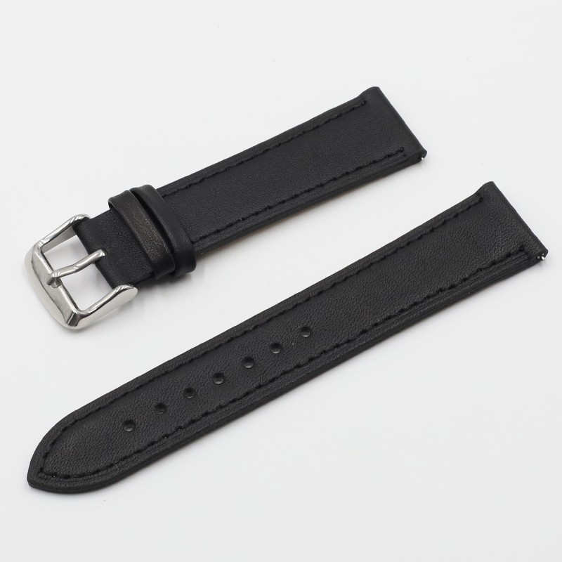 High Quality Retro Watch Strap Band 18mm 20mm 22mm 24mm Leather Watchbands Gray Black Brown Blue For Men Watch Accessories