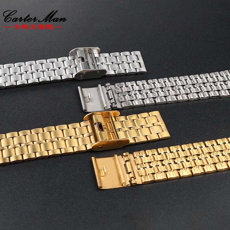 Vintage Small Square Metal Watchband For Casio a159w-n1 a158wa A168 Strap Stainless Steel Bracelet 18mm Wristband Accessories