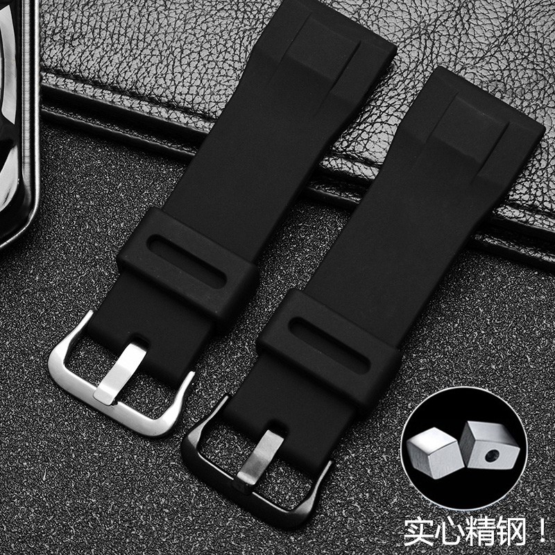 Replacement for Casio PRG-600yb-3 silicone watch strap PRG-650 PRW-6600 sport silicone 24mm watch strap