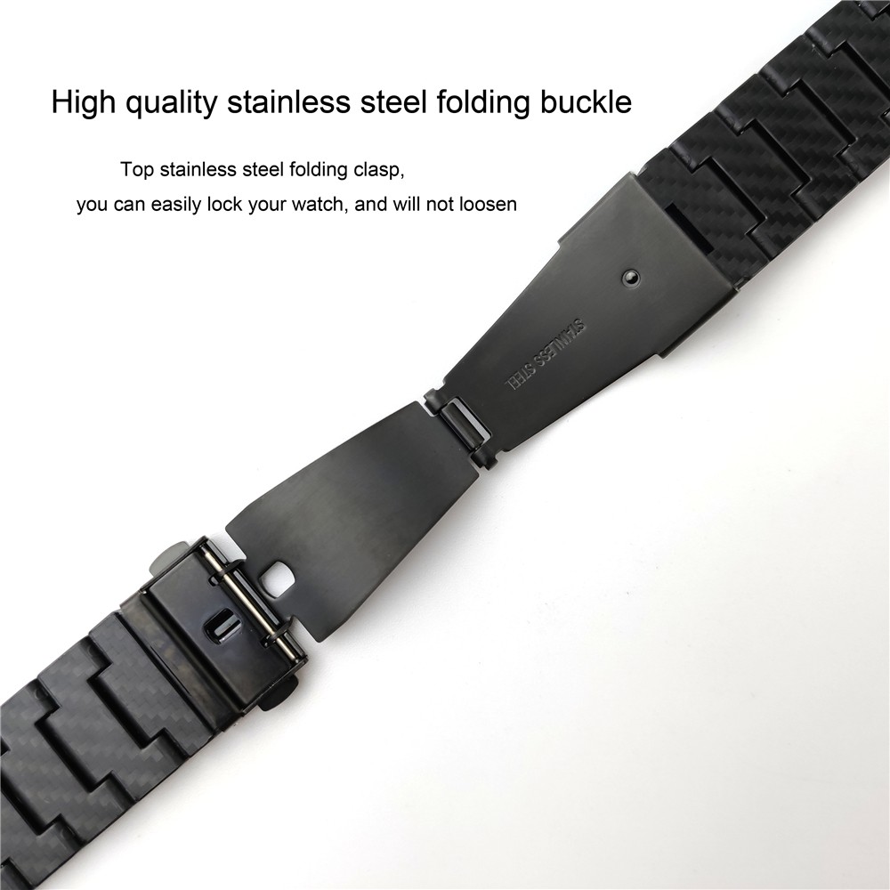20mm 22mm Strap For Samsung Galaxy Watch 3 45mm 41mm Band Galaxy Watch 46mm Active 2 Gear S3 Frontier/Classic Carbon Fiber Band